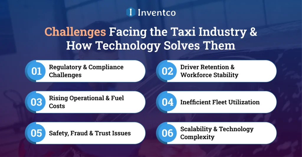 Challenges Facing the Taxi Industry & How Technology Solves Them